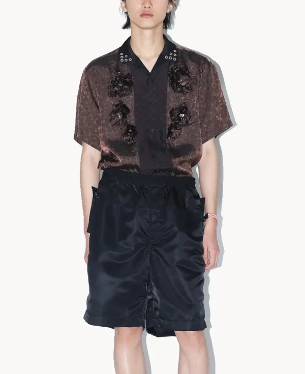 TOGA Nylon Twill Reversible Blouson – Black