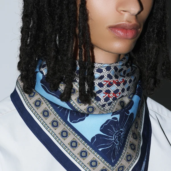 TOGA Print Scarf - Light Pink