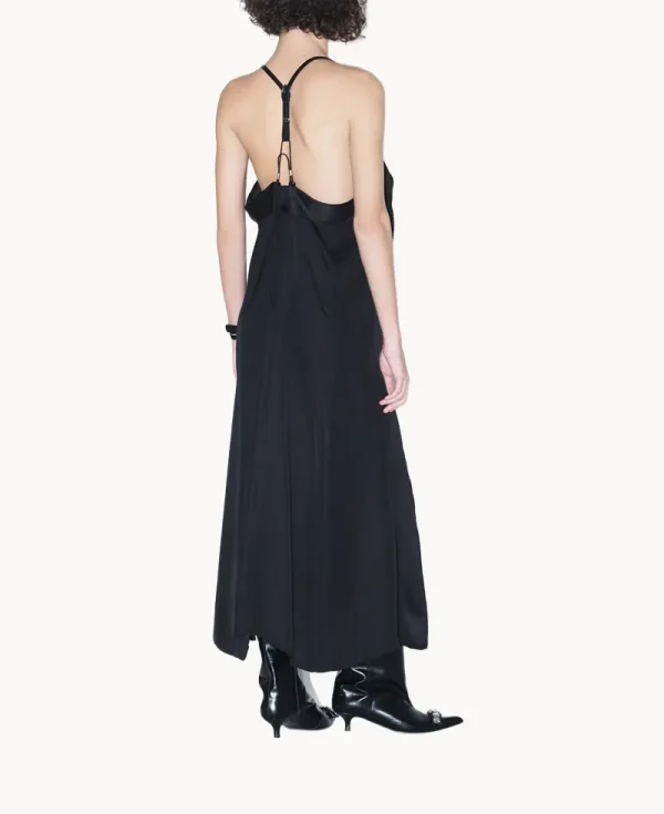 TOGA Satin Dress – Black