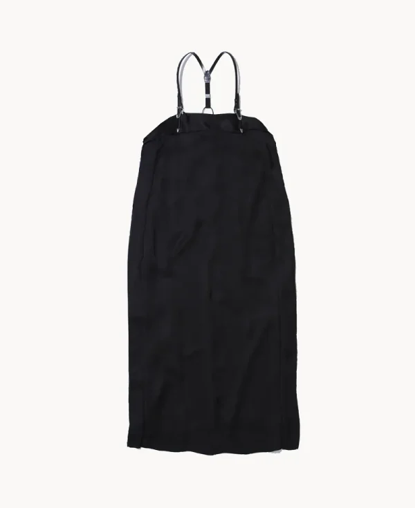 TOGA Satin Dress – Black