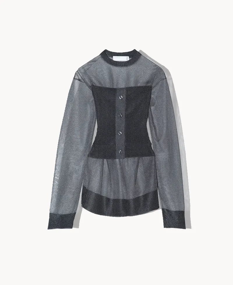 TOGA Sheer Knit – Gray TOGA Sheer Knit – Gray