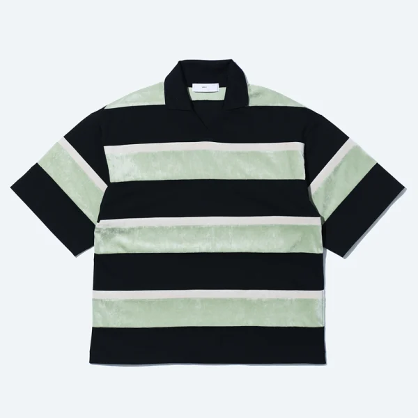 TOGA Velvet Border Jersey SS - Light Green