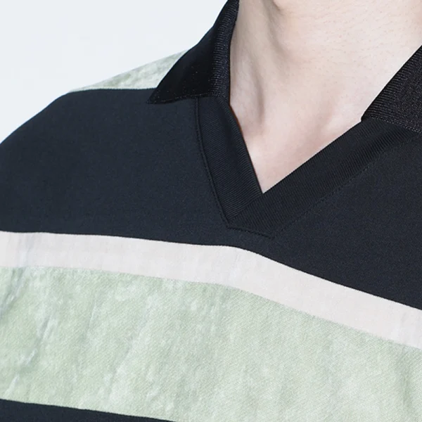 TOGA Velvet Border Jersey SS - Light Green