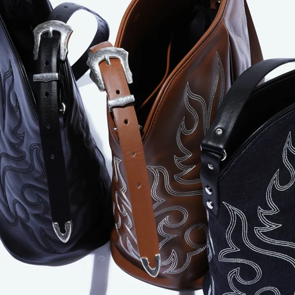 TOGA Western Shoulder Bag - Brown