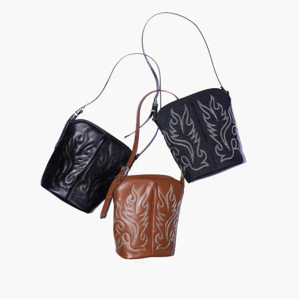 TOGA Western Shoulder Bag - Brown