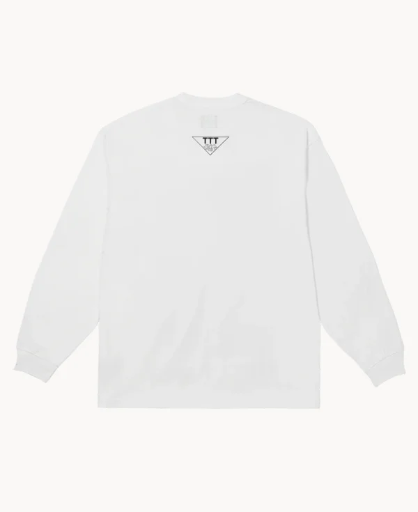 TTT Gas Mask Instruction Longsleeve – White