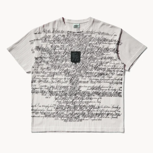 UMBRO Biography Pointelle Baby Tee – White Powder