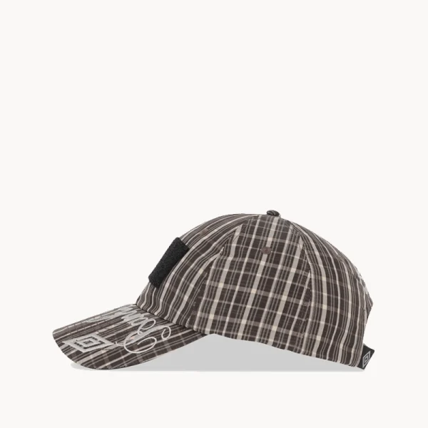 UMBRO Check Hazard Cap – Beige Dark Brown