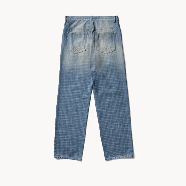 UMBRO Checked Jeans – Blue