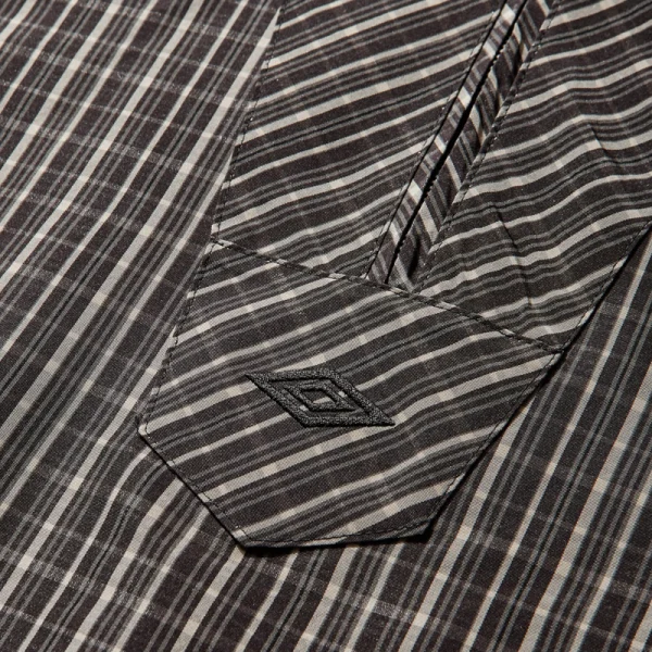 UMBRO Checked Masked Anorak – Beige Dark Brown