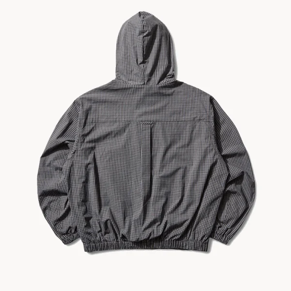 UMBRO Gingham Masked Shirt – Coffee Brown White Black