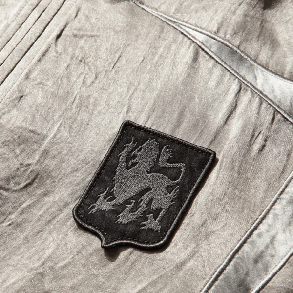 UMBRO Satin Jester Track Jacket – Silver Pearl