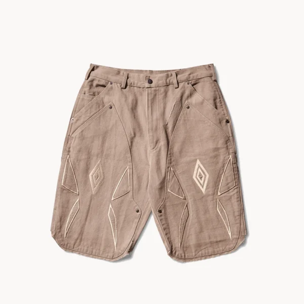 UMBRO Shinguard Canvas Shorts – Greige
