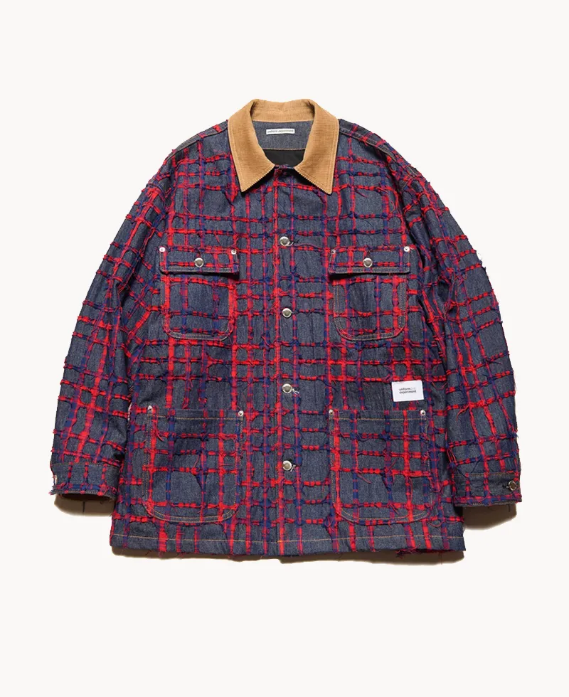 UNIFORM EXPERIMENT Multi Structure Coverall – Red UNIFORM EXPERIMENT Multi Structure Coverall – Red