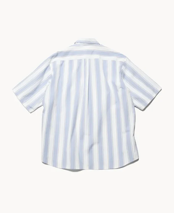 UNIFORM EXPERIMENT Relax-Fit Shirt – Light Blue Stripe