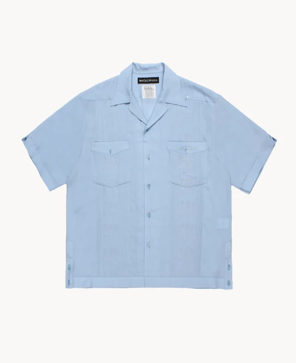 WACKO MARIA Cuba Shirt – Light Blue