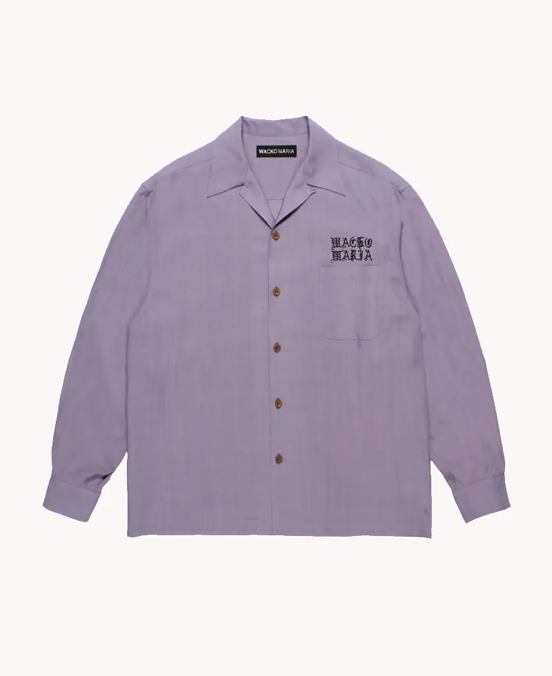 WACKO MARIA Have a Nice 50’s LS Shirt – Purple WACKO MARIA Have a Nice 50’s LS Shirt – Purple