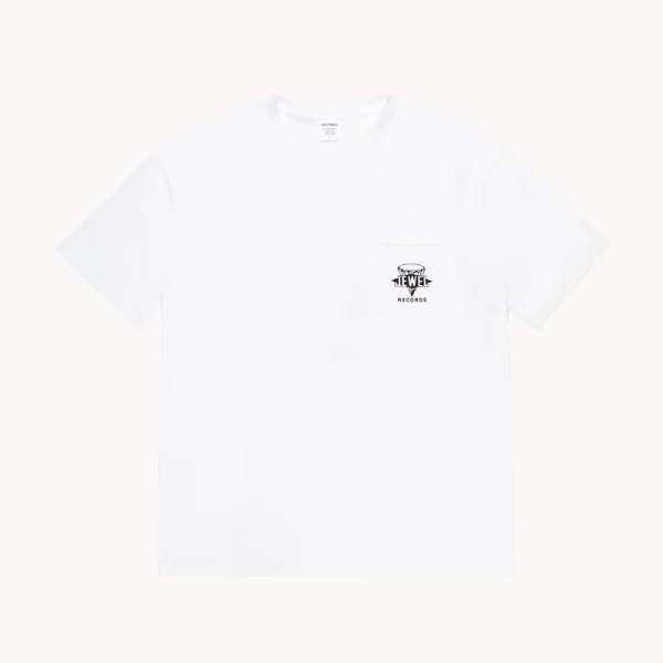 WACKO MARIA Jewell Record Heavy Weight Tee – White