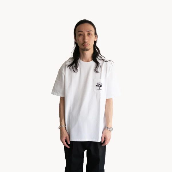 WACKO MARIA Jewell Record Heavy Weight Tee – White