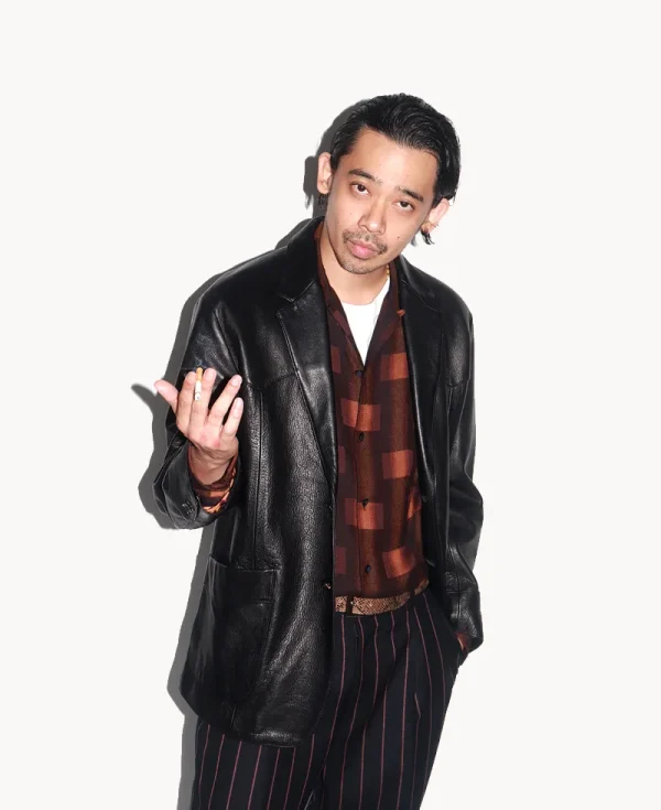WACKO MARIA Leather Jacket – Black