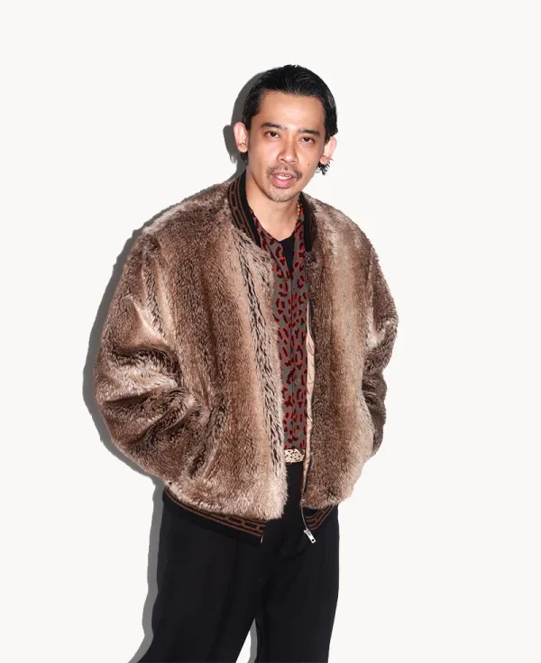 WACKO MARIA Leopard Hawaiian LS Shirt – Gray