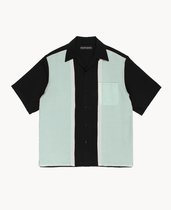 WACKO MARIA Swithching Shirt – Light Green