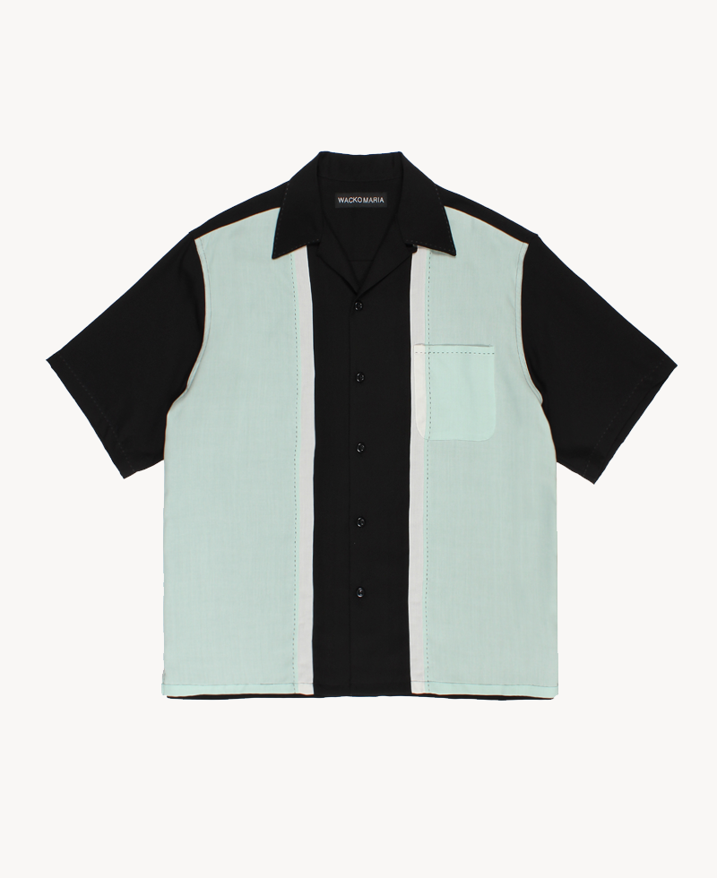 WACKO MARIA Swithching Shirt – Light Green (1) WACKO MARIA Swithching Shirt – Light Green