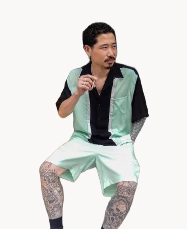 WACKO MARIA Swithching Shirt – Light Green