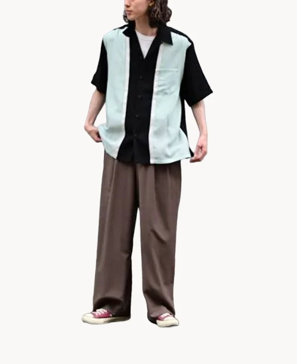 WACKO MARIA Swithching Shirt – Light Green