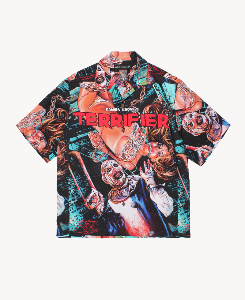 WACKO MARIA Terrifier Hawaiian Shirt – Multi WACKO MARIA Terrifier Hawaiian Shirt – Multi