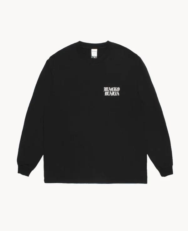 WACKO MARIA Terrifier Heavy Weight LS Tee – Black