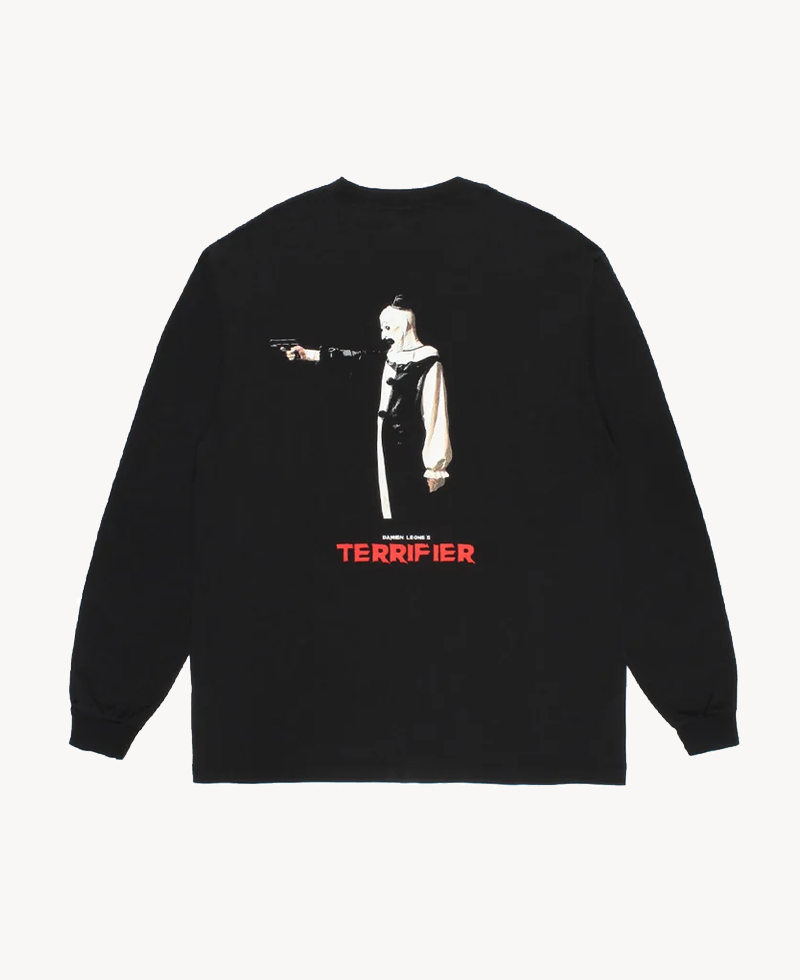 WACKO MARIA Terrifier Heavy Weight LS Tee – Black WACKO MARIA Terrifier Heavy Weight LS Tee – Black