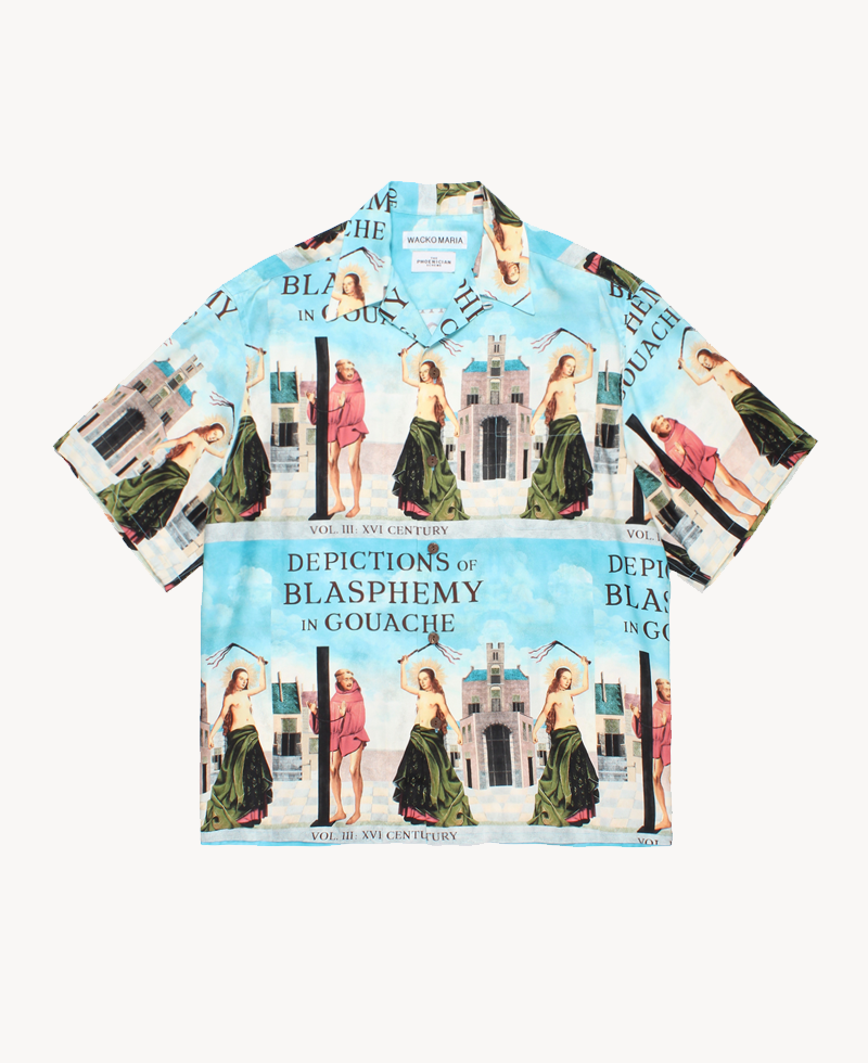 WACKO MARIA The Phoenician Scheme Hawaiian Shirt – Multi (1) WACKO MARIA The Phoenician Scheme Hawaiian Shirt – Multi