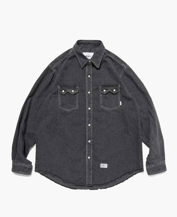 WTAPS Allman LS Shirt – Black