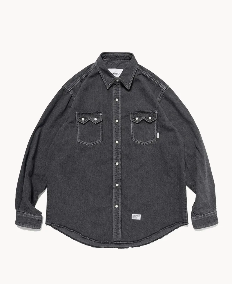 WTAPS Allman LS Shirt – Black WTAPS Allman LS Shirt – Black