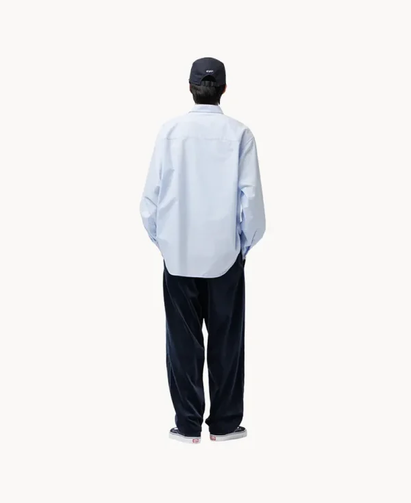 WTAPS BD LS Oxford Shirt-2 – Blue