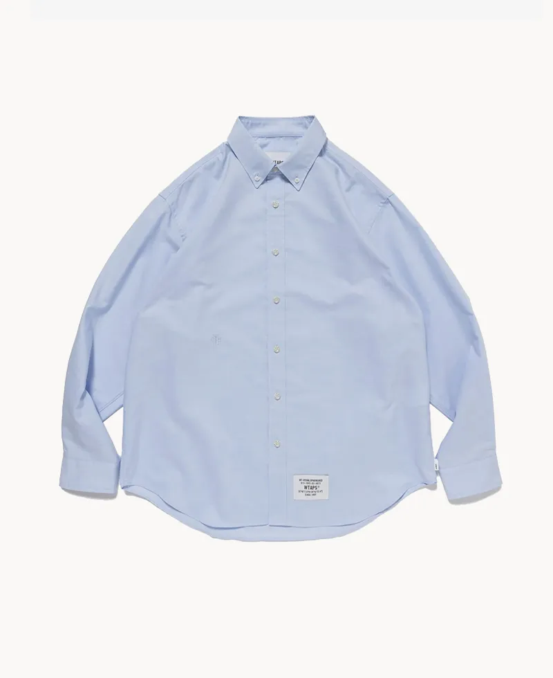 WTAPS BD LS Oxford Shirt-2 – Blue WTAPS BD LS Oxford Shirt-2 – Blue
