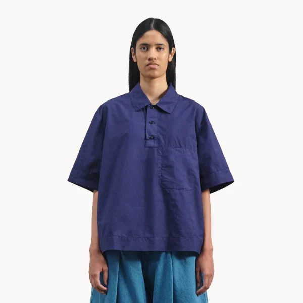 YMC TCL Polo Shirt - Blue