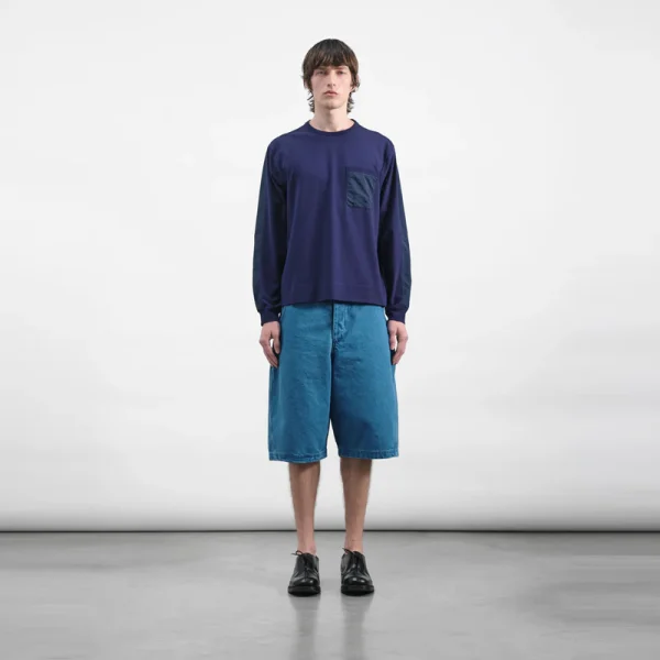 YMC Twister Shorts - Indigo