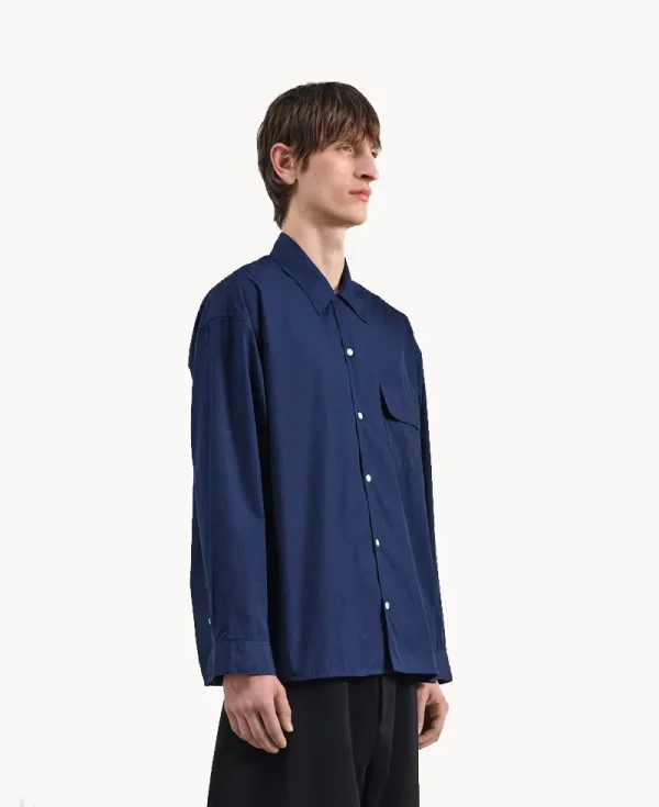 YMC Wray Shirt – Navy