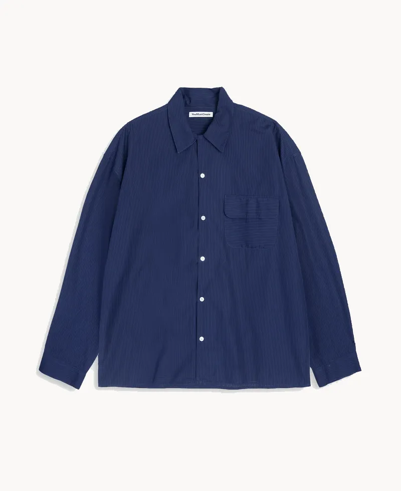 YMC Wray Shirt – Navy YMC Wray Shirt – Navy