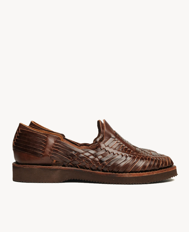 YUKETEN Alejandro Huarache with Vibram Sole – Brown (1) YUKETEN Alejandro Huarache with Vibram Sole – Brown