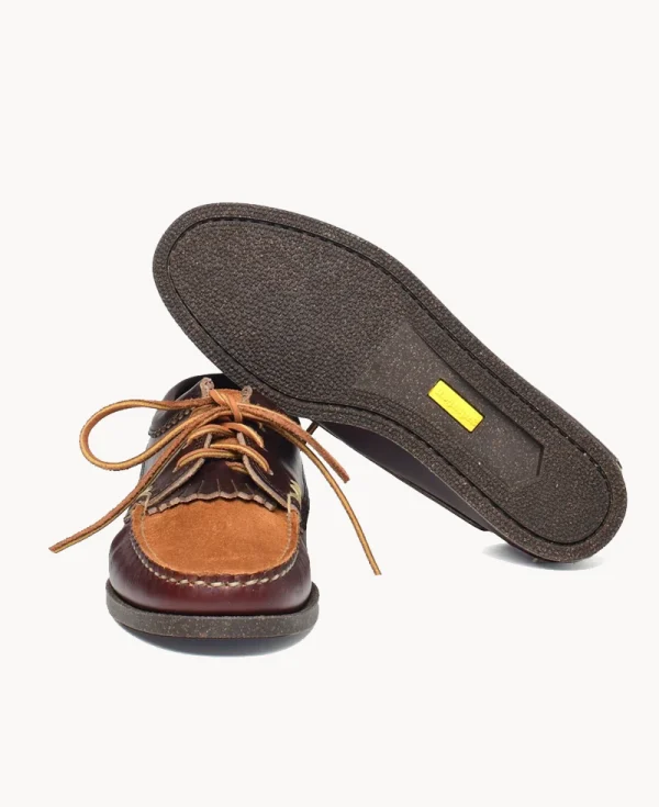 YUKETEN Blucher Kiltie with Camp Sole – Brown Brown