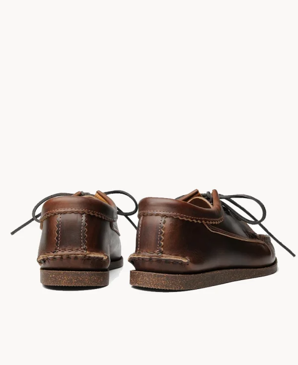 YUKETEN Blucher Kiltie with Camp Sole – Brown Brown