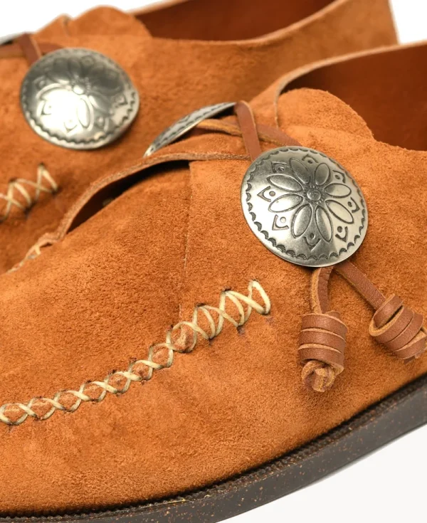 YUKETEN Concho Moc with Camp Sole – Brown