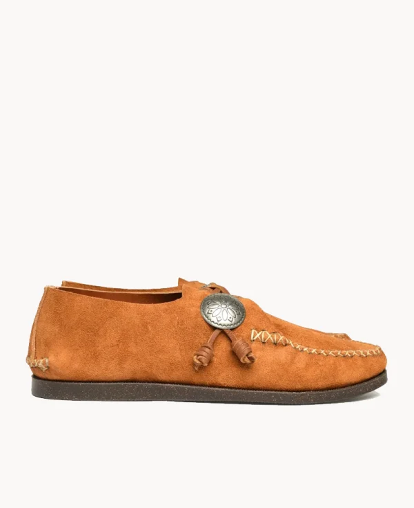 YUKETEN Concho Moc with Camp Sole – Brown